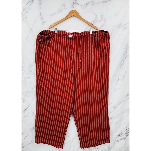 Sonoma Pants - Sonoma Linen Striped Lightweight Wide Leg Pants